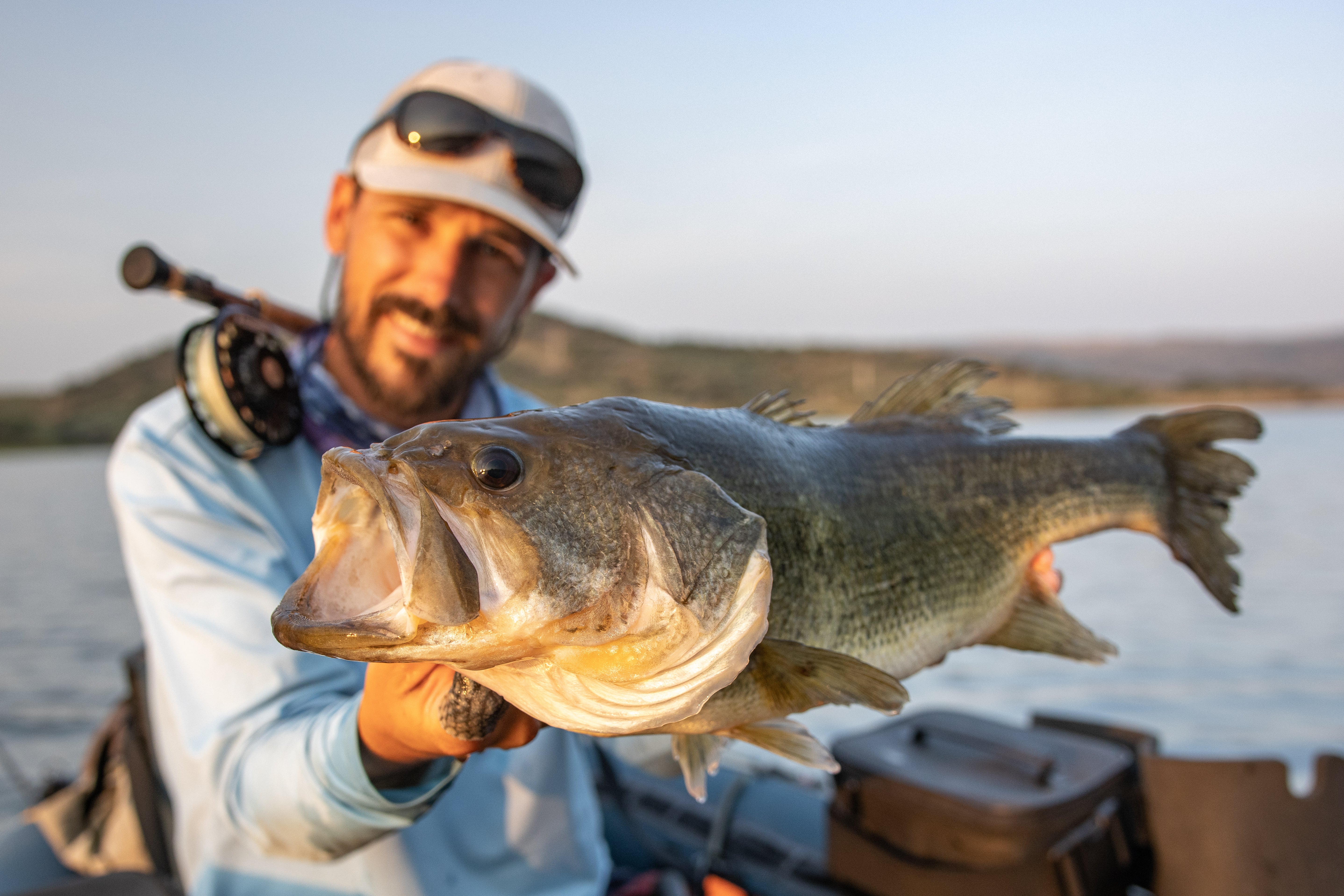 Pêche du black-bass - nicolas pouzet moniteur guide de pêche